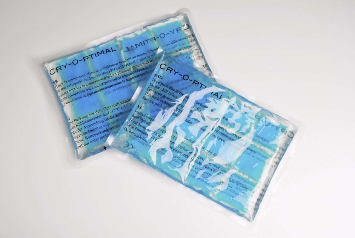 Kit genou pour cryothérapie – inclus 4 packs de froid