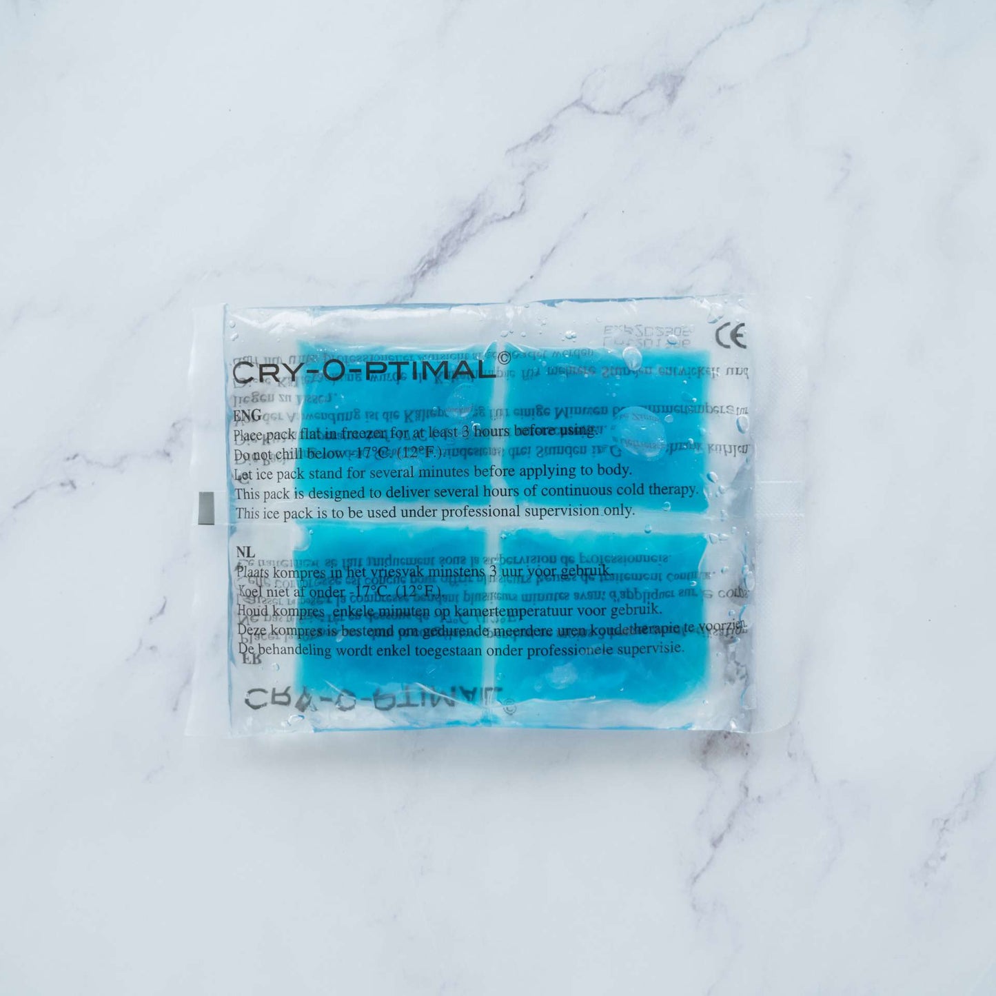 Kit mâchoire pour cryothérapie – inclus 4 poches de froid