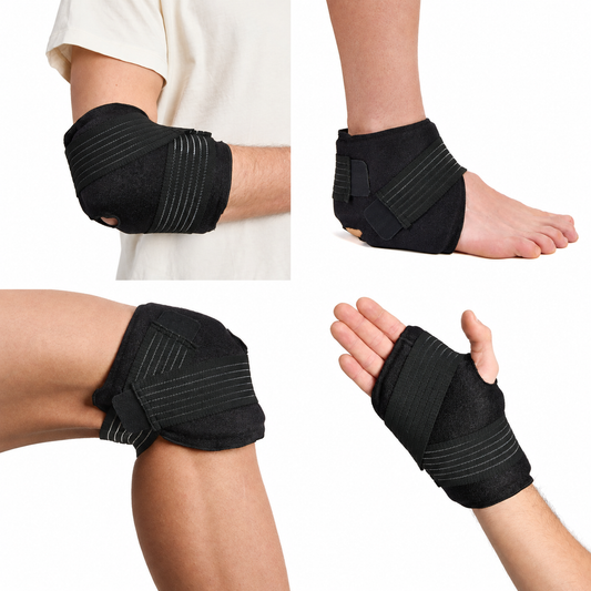 Bandage 4-en-1 RespiFlex — Thérapie Chaud & Froid